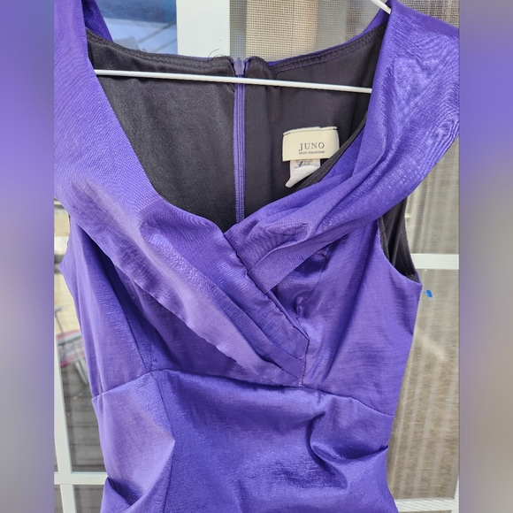 Juno purple bodycon dress - Picture 4 of 7